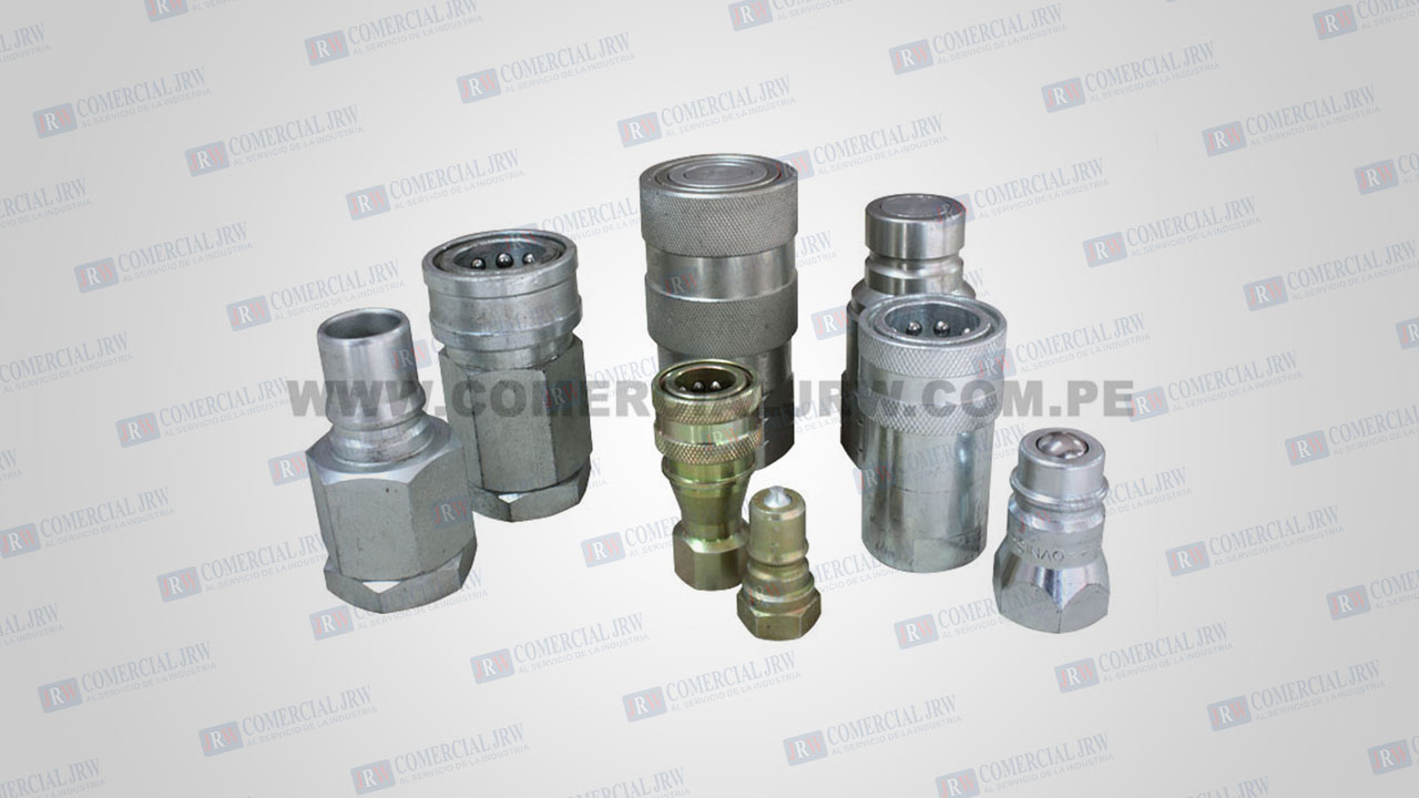 Acoples Hidráulicos, Acople Rápido Hidráulico Tipo Aguja, Acople Hidráulico Tipo cara Plana, Acople Hidráulico Tipo mariposa, Acople Hidráulico serie PLT4, Acople Rápido serie 5600, Acoples Rápidos para testeo, Tapones para acoples rápidos